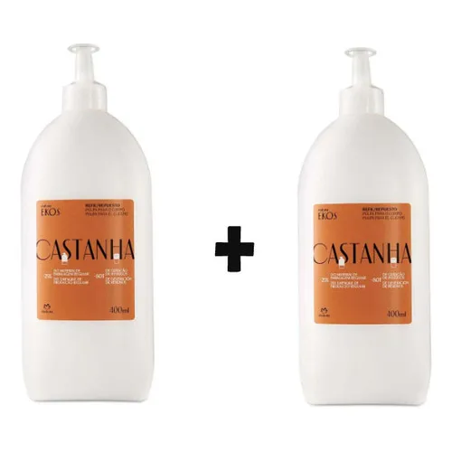 Kit C/2 Refis Hidratante Ekos Castanha 400ml Natura Foto 1