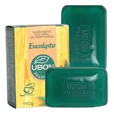 Kit C/25 Sabonete Eucalipto Ubon 110g Foto mini 2