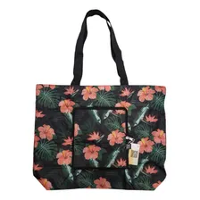 Kit C3 Bolsas Dóbravel Floral Sacola Impermeável Carteira Foto mini 3