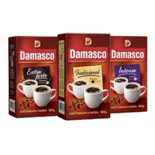 Kit C/3 Café Damasco Vácuo Em Embalagem Com 500g Foto mini 1