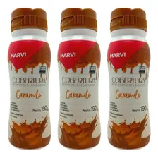 Kit C/3 Cobertura Para Sorvete Marvi Caramelo 190g Foto mini 1