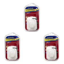 Kit C/3 - Controle Ventilador Qualitronix Luz Sobrepor Foto mini 1