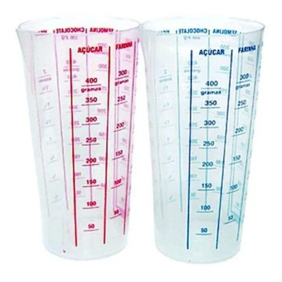 Kit C/3 Copos De Medida Graduado 500ml - 23646 Foto 1