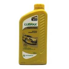 Kit C/3 Óleo Motor Lubrax 5w40 Sn Supera Flex Sintetico 1l. Foto mini 2
