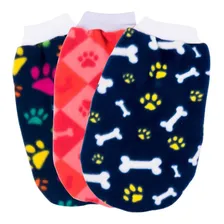 Kit C/3 Roupas Pet De Frio Para Cachorro Jn Dog NÂș10 Atacado Cor Macho Foto mini 1