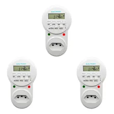Kit C/3 - Timer Digital Qualitronix Bivolt Qtd01 Foto mini 1