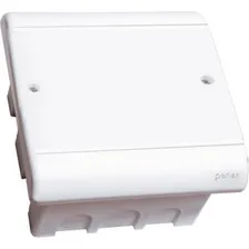 Kit C/5 - Caixa Passagem Pvc 14,5x15 Perlex Embutir Cor Branco Foto mini 2