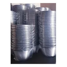 Kit C,50 Balde Para Gelo E Cerveja 9 Litros Em AlumÃnio Puro Liso Foto mini 3
