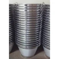 Kit C,50 Balde Para Gelo E Cerveja 9 Litros Em AlumÃnio Puro Liso Foto mini 4