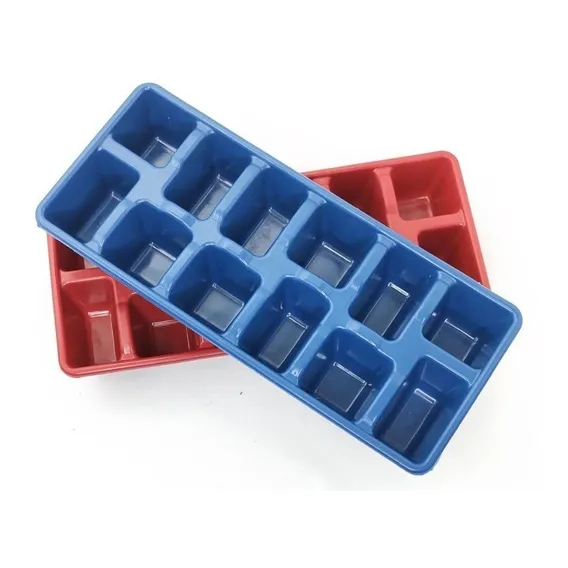 Kit C/50 Forma De Gelo Cubo P/ Suco Lanchonetes Restaurante Cor Colorido Foto 1