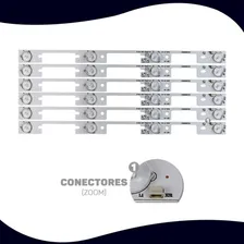Kit C/6 Barra Led AlumÃnio 40l2400 40l5400 Dl3944 Dl4045 Foto mini 2