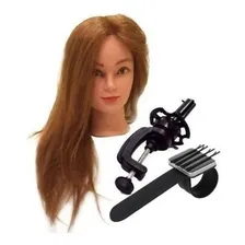 Kit Cabeça De Boneca 80% Natural + Pulseira Imã Para Grampos Foto mini 1