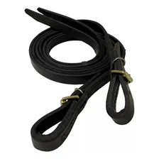 Kit Cabeçada, Peitoral E Rédea Aberta De Couro Para Cavalos! Cor Preto Foto mini 4