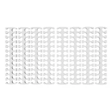 Kit Cable Comb Pente Organizador D Cabos Sleeved Case Mod Cor 24 Cabos Branco Foto mini 1