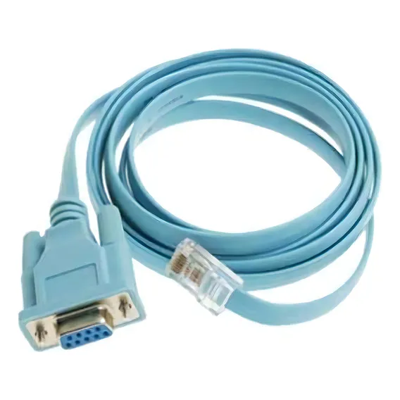 Kit Cabo Console Db9 X Rj45 + Cabo Serial Rs232 Db9 X Usb Foto 1