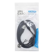 Kit Cabo De Impressora Com Conector Usb Le-902 3mt C/10un Cor Preto Foto mini  3