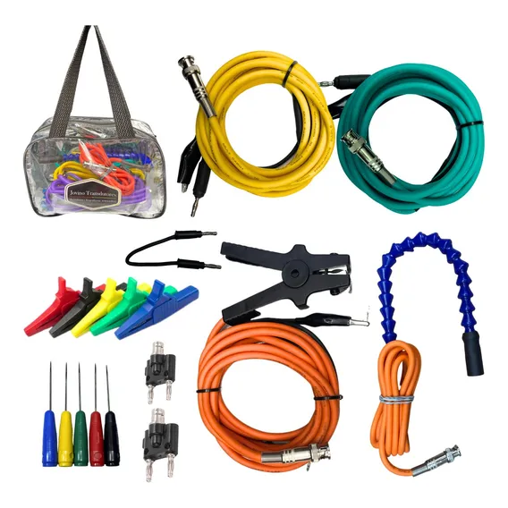 Kit Cabos E Acessórios Para Osciloscópio Pdl Foto 1