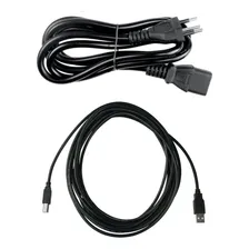 Kit Cabos Para Impressora Brother Multifuncional Dcp-1602 Foto mini 4