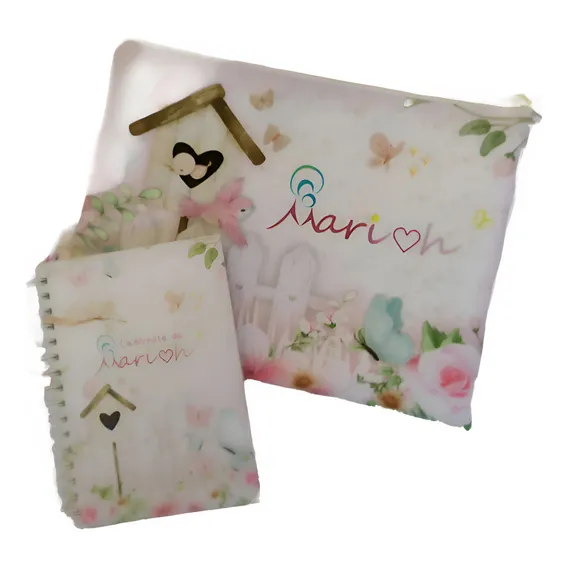 Kit Caderneta De Saude Personalizada E Porta Documentos Bebê Foto 1