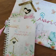 Kit Caderneta De Saude Personalizada E Porta Documentos Bebê Foto mini  2