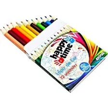 Kit Caderno Desenho 96 Folhas Capa FlexĂvel Lápis Cor Foto mini 2