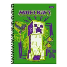 Kit Caderno Espiral Minecraft + Caderno Desenho Minecraft Foto mini 2