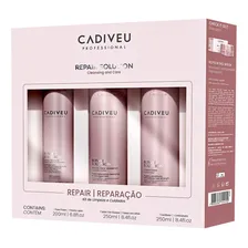 Kit Cadiveu Pro Repair Solution Reparação - 3 Produtos Foto mini 2