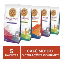 Kit Café Moído 250g, Três Corações Gourmet, 5 Pacotes Foto mini 2