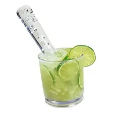 Kit Caipirinha Com 2 Peças Copo 620ml Com Amassador Foto mini 1