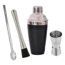Kit Caipirinha Inox Barman Coqueteleira Profissional Foto  mini 1