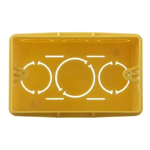 Kit Caixa De Luz 4x2 Tflex Amarela Com 5 Unidades Tigre Foto 1