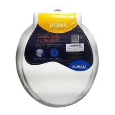 Kit Caixa Descarga E Assento Branco Alumasa Foto mini  3