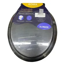 Kit Caixa Descarga E Assento Preto Alumasa Foto mini 2