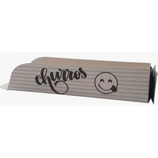Kit Caixa Embalagem Para Churros Premium - 100 Unidades Cor Branco Foto mini 4