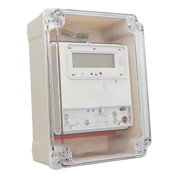 Kit Caixa + Medidor De Energia Nansen Bifásico Vector 4 127/220v Foto 1