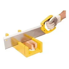Kit Caixa Plástica Meia Esquadria + Serrote Costa 14 Vonder Foto mini 4