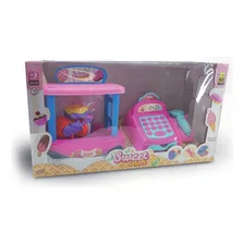 Kit Caixa Registradora Com Sorveteria Brinquedo Infantil Foto mini 2