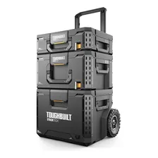 Kit Caixas Ferramentas Modular Stacktech 3pcs Toughbuilt Foto  mini 1