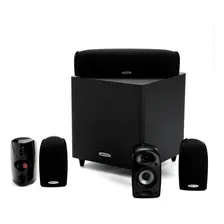 Kit Caixas Home Theater 5.1 - P O L K - Tl1600 Preto - 110v Foto  mini 1