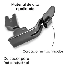 Kit Calcador Barra Bainha Elástico P351 Reta Industrial 3tam Foto mini 4