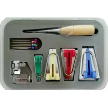 Kit Calcador Faz Viés Com 4 Peças Foto mini 1