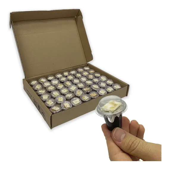 Kit Calice Santa Ceia de Senhor dos Cálices Prático 48 un com Registro Completo en Português Foto 1