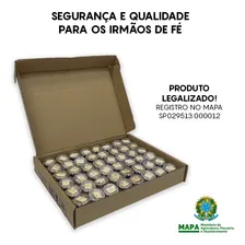Kit Calice Santa Ceia de Senhor dos Cálices Prático 48 un com Registro Completo en Português Foto mini 2