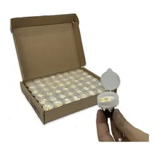 Kit Cálice Santa Ceia Premium Uva Suco Pão Evangélica 48 Un Foto mini 1