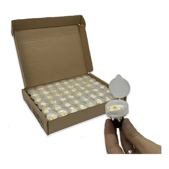 Kit Cálice Santa Ceia Premium Uva Suco Pão Evangélica 48 Un Foto 1
