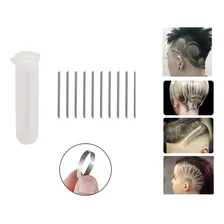 Kit Caneta Capilar Tebori Desenho + Lâminas + Moldes Design Foto mini 3