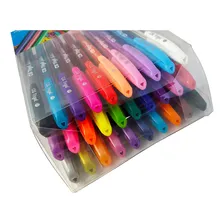 Kit Caneta Gel Cis Trigel Estojo Com 30 Cores Sortidas Foto mini  3