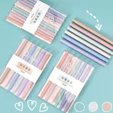 Kit Caneta Marca Texto Tons Pasteis Marcador Foto mini 4