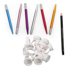 Kit Caneta Tebori Anel Batoque Lapis Mitisubish Profissional Foto mini 1
