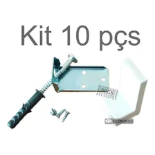 Kit Cantoneira Reforçada C/ Capa Completa Para Móveis 10 Pçs Foto mini 1